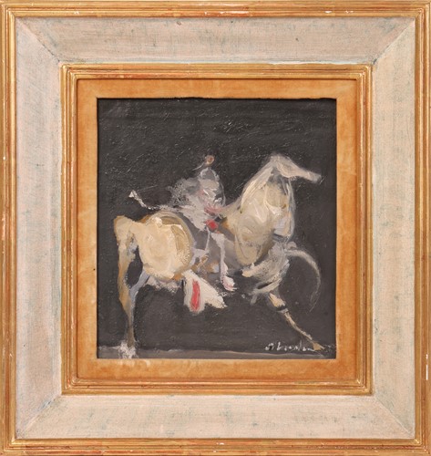 Lot 33 - Alfred Aberdam (Polish 1894 - 1963) Figure on...