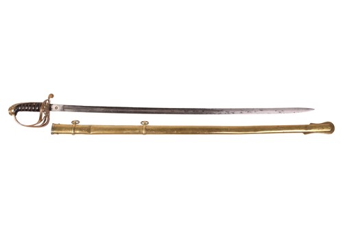 Lot 170 - A Victorian 1854 pattern officer's dress sword...