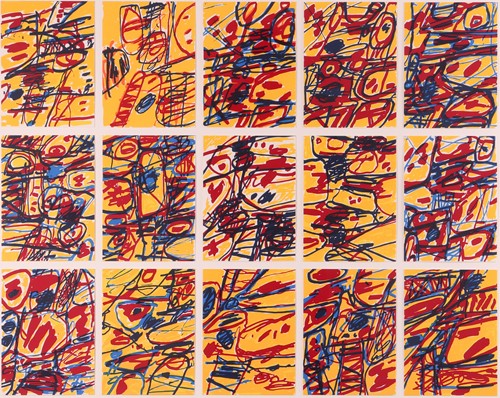 Lot 83 - Jean Dubuffet (French 1901-1985) Orreflammes,...