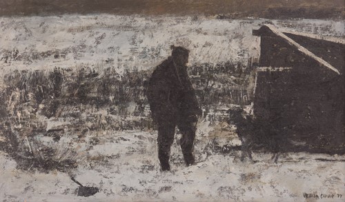 Lot 102 - Victoria Crowe (British b.1945) Shepherd and...