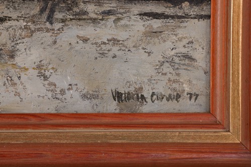 Lot 102 - Victoria Crowe (British b.1945) Shepherd and...