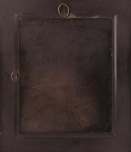 Lot 5 - Two 19th-century miniature portraits on ivory,...