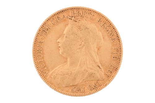 Lot 2 - A Queen Victorian full sovereign, dated 1899,...