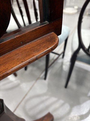 Lot 69 - An early 19th century figured rosewood duet...