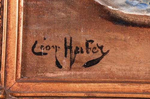 Lot 14 - Léon Huber (French 1858-1928) Kittens signed...