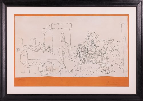 Lot 8 - Pablo Picasso (Spanish 1881-1973) The Arrival...