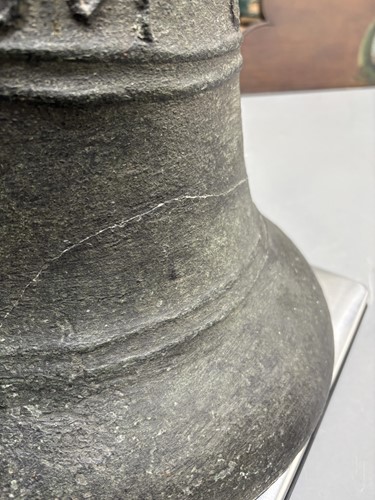 Lot 156 - A 17th century bronze church bell, maker...