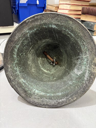 Lot 156 - A 17th century bronze church bell, maker...
