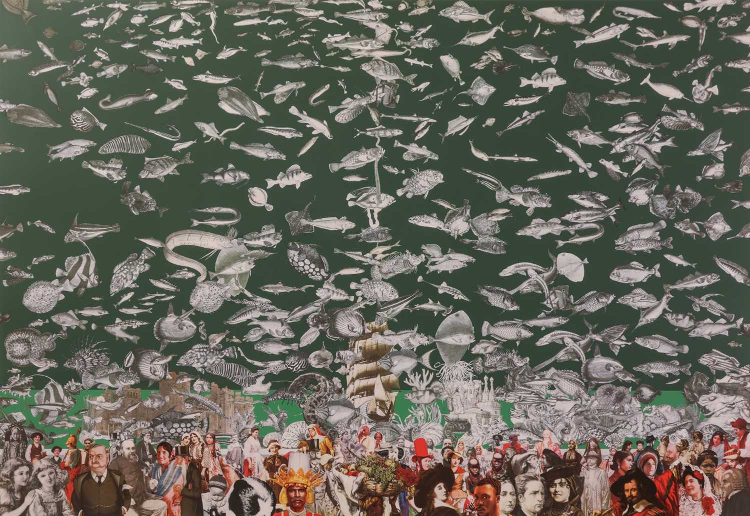 Lot 89 - Sir Peter Blake CBE (British b.1932) Aquarium...