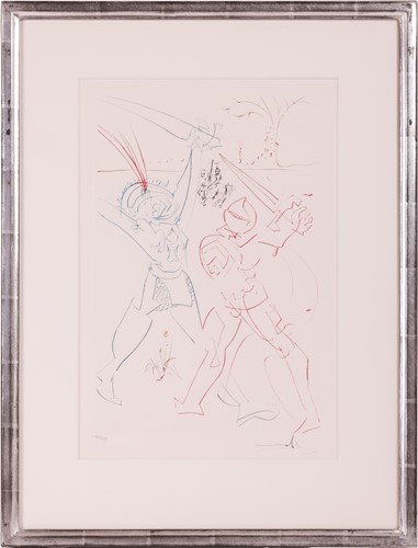 Lot 9 - Salvador Dali (Spanish 1904-1989) La Quete du...