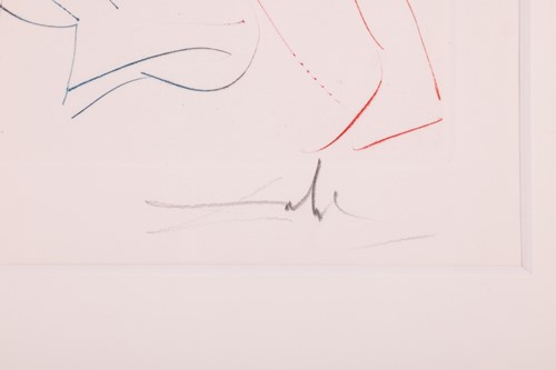 Lot 9 - Salvador Dali (Spanish 1904-1989) La Quete du...