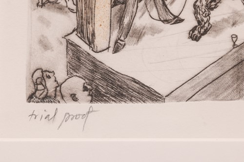 Lot 12 - Chris Orr (British b.1943) On the road to...