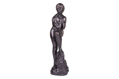 Lot 153 - Wilhelm Lehmbruck (1881-1919) German, ‘Madchen...