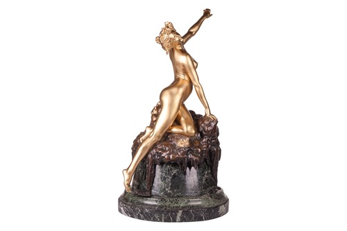 Lot 86 - Louis Chalon (French,1866-1940); a large,...