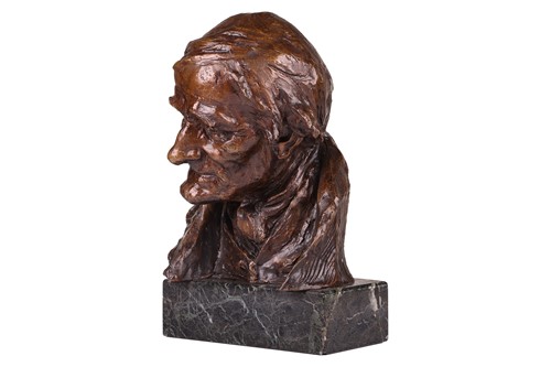 Lot 101 - Hans Muller (Austrian,1873-1937); a cast and...