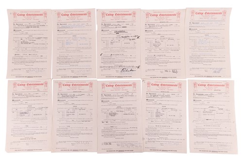 Lot 28 - Brunel University: Original Music Contracts,...