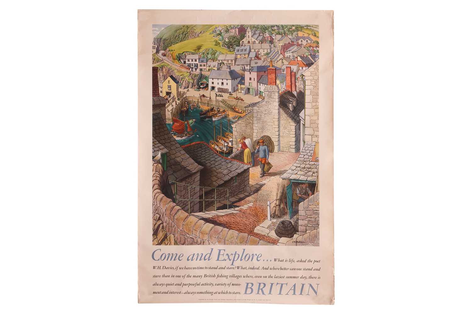 Lot 56 - Tourism Poster: Stanley Roy Badmin (1906 -...