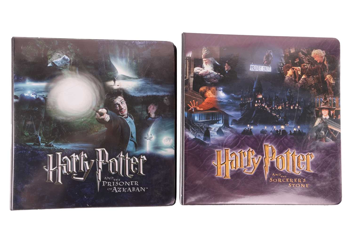 Lot 11 - Harry Potter: Two albums of Artbox trading...