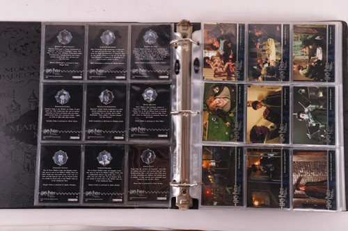 Lot 11 - Harry Potter: Two albums of Artbox trading...