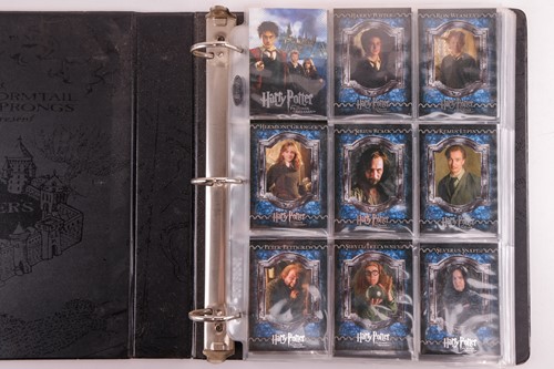 Lot 11 - Harry Potter: Two albums of Artbox trading...