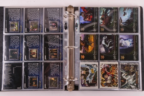 Lot 11 - Harry Potter: Two albums of Artbox trading...