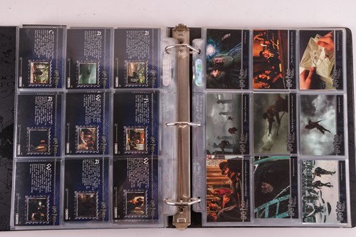 Lot 11 - Harry Potter: Two albums of Artbox trading...