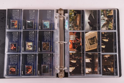 Lot 11 - Harry Potter: Two albums of Artbox trading...