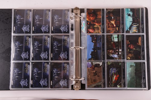 Lot 11 - Harry Potter: Two albums of Artbox trading...