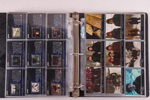 Lot 11 - Harry Potter: Two albums of Artbox trading...
