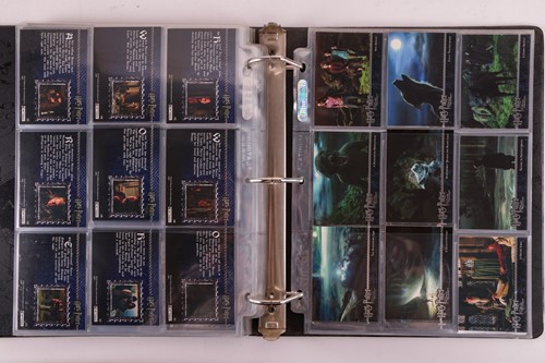 Lot 11 - Harry Potter: Two albums of Artbox trading...