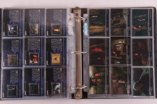 Lot 11 - Harry Potter: Two albums of Artbox trading...
