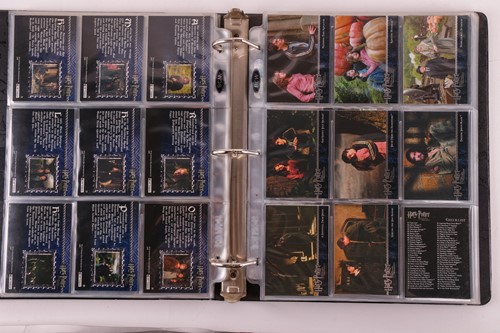Lot 11 - Harry Potter: Two albums of Artbox trading...