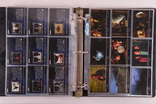 Lot 11 - Harry Potter: Two albums of Artbox trading...