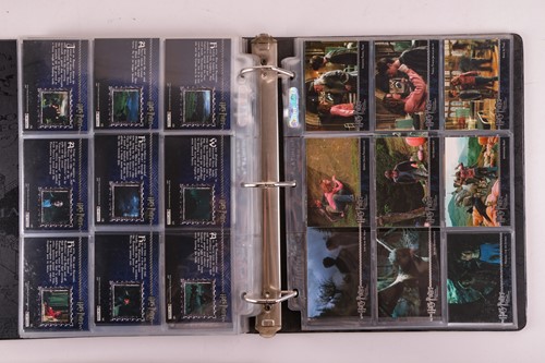 Lot 11 - Harry Potter: Two albums of Artbox trading...