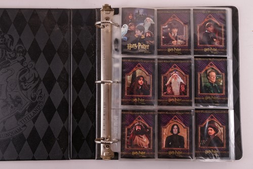Lot 11 - Harry Potter: Two albums of Artbox trading...