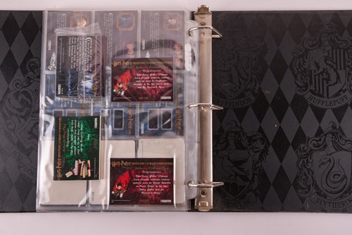 Lot 11 - Harry Potter: Two albums of Artbox trading...