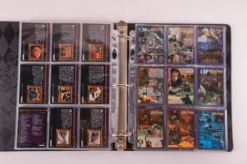 Lot 11 - Harry Potter: Two albums of Artbox trading...