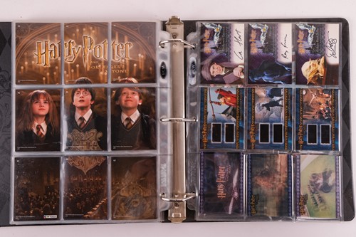 Lot 11 - Harry Potter: Two albums of Artbox trading...