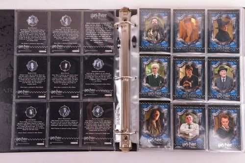 Lot 11 - Harry Potter: Two albums of Artbox trading...
