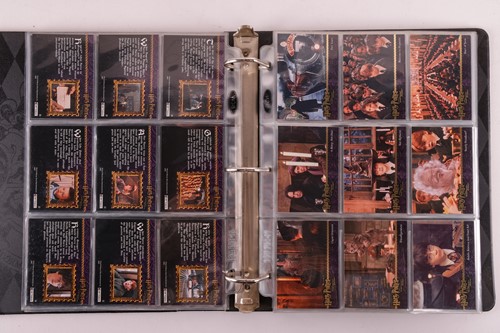 Lot 11 - Harry Potter: Two albums of Artbox trading...