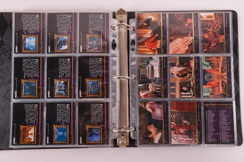 Lot 11 - Harry Potter: Two albums of Artbox trading...
