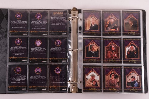 Lot 11 - Harry Potter: Two albums of Artbox trading...