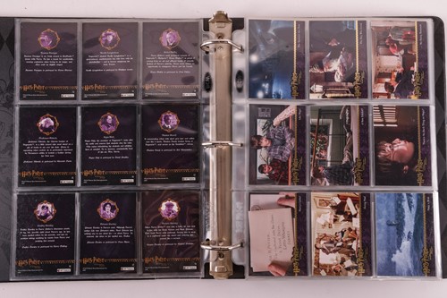 Lot 11 - Harry Potter: Two albums of Artbox trading...
