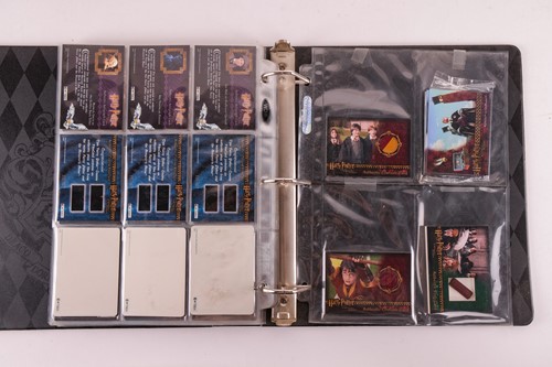 Lot 11 - Harry Potter: Two albums of Artbox trading...