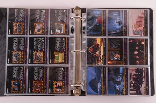 Lot 11 - Harry Potter: Two albums of Artbox trading...