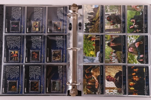 Lot 11 - Harry Potter: Two albums of Artbox trading...