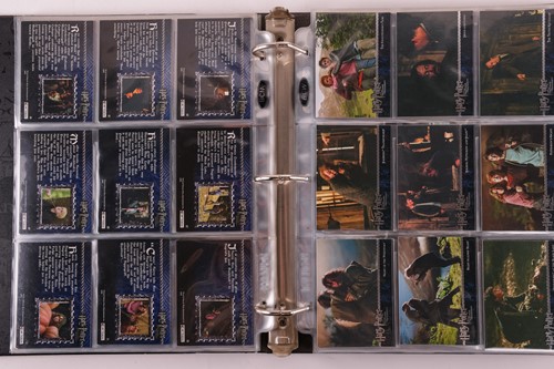 Lot 11 - Harry Potter: Two albums of Artbox trading...