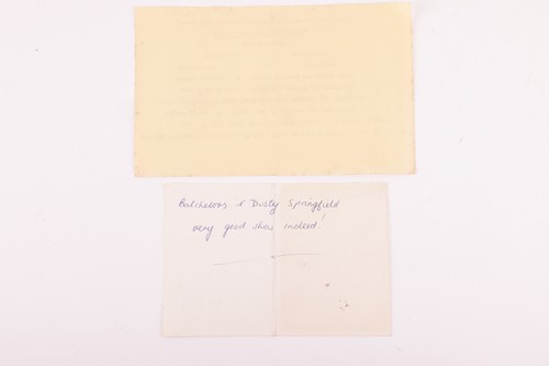 Lot 35 - Autographs: John Lennon, George Harrison, Jane...