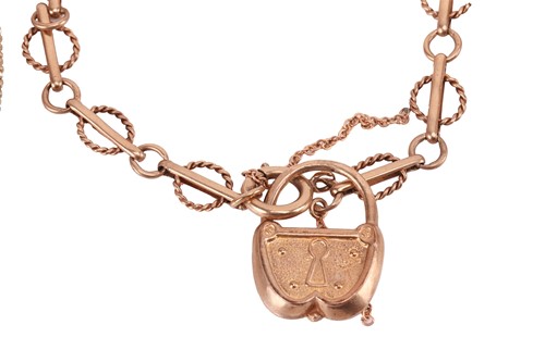 Lot 22 - A group of 9ct gold, yellow metal and...