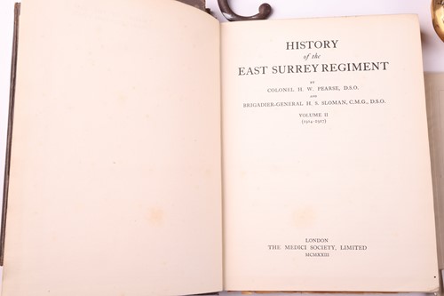 Lot 261 - A collection of militaria including a George...